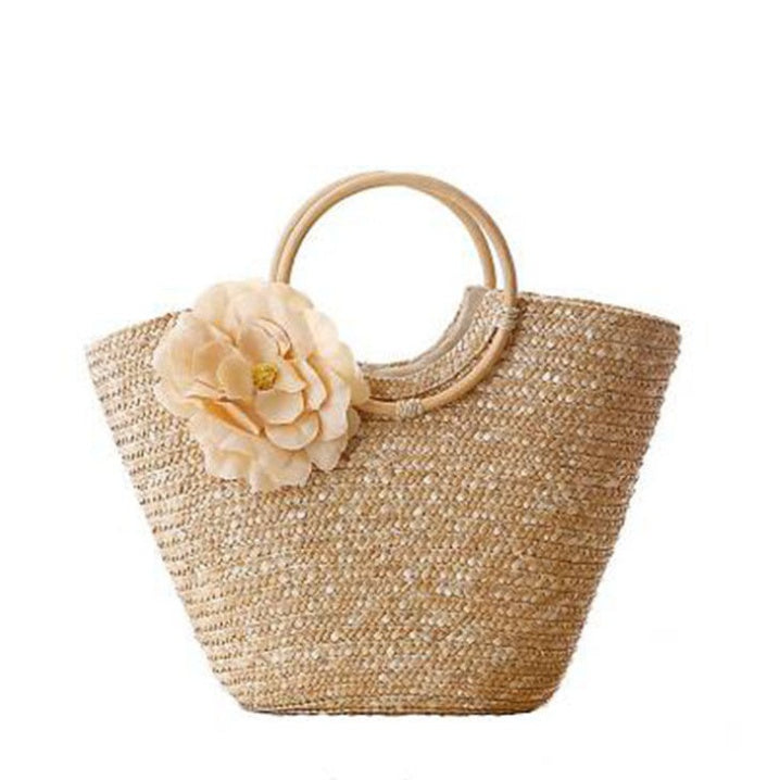 Bolso de playa tipo cesta