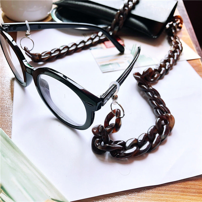 Cadena para gafas de resina