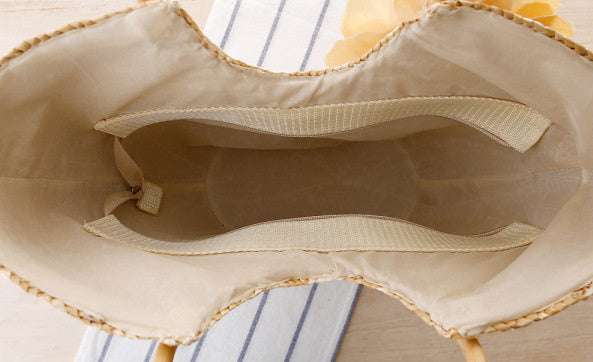 Bolso de playa tipo cesta