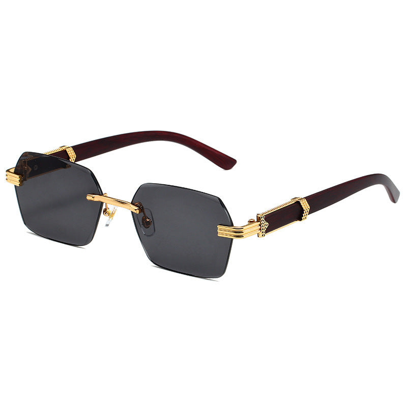MARO Naia: Gafas Cuadradas Sin Montura Con Acabado Fino