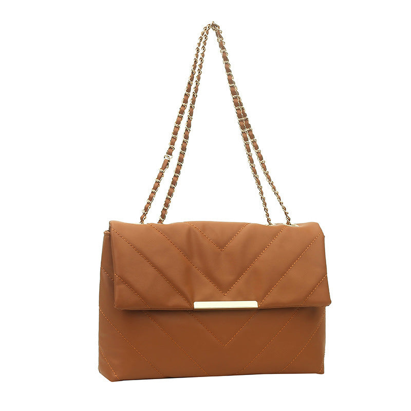 Bolso de cadena con diseño triangular – elegancia y sofisticación