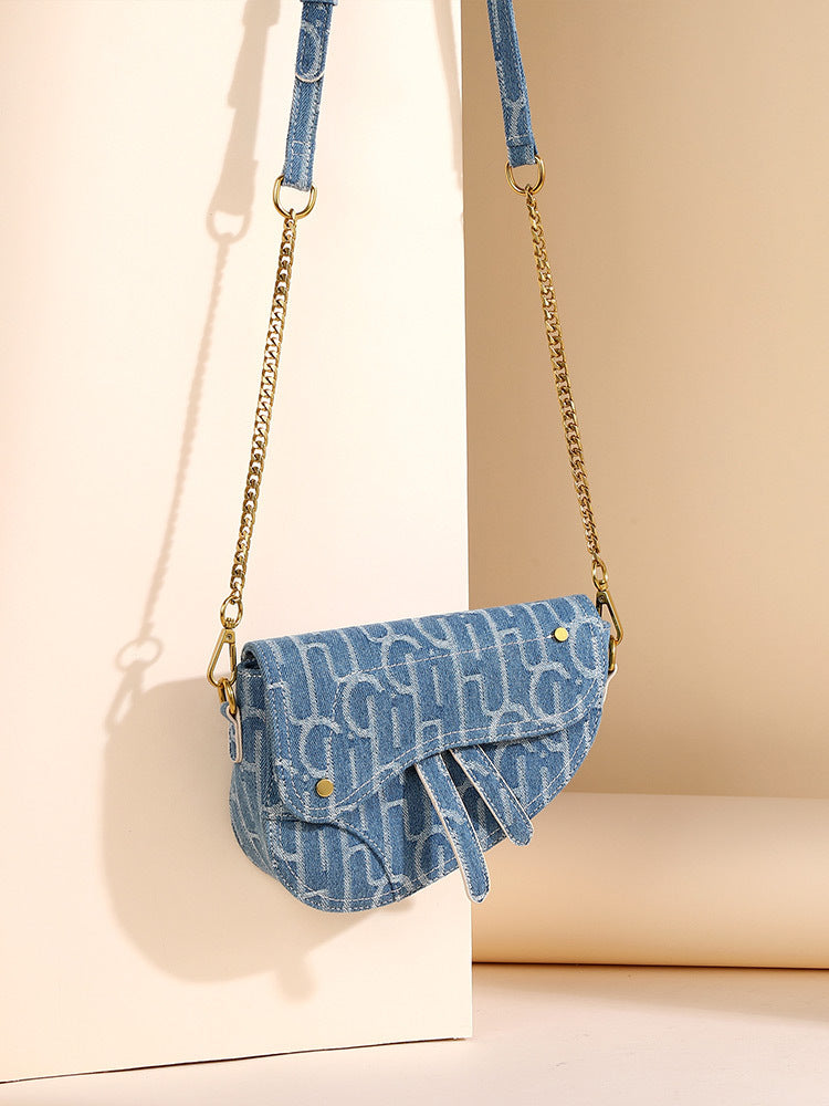 Bolso de mano denim