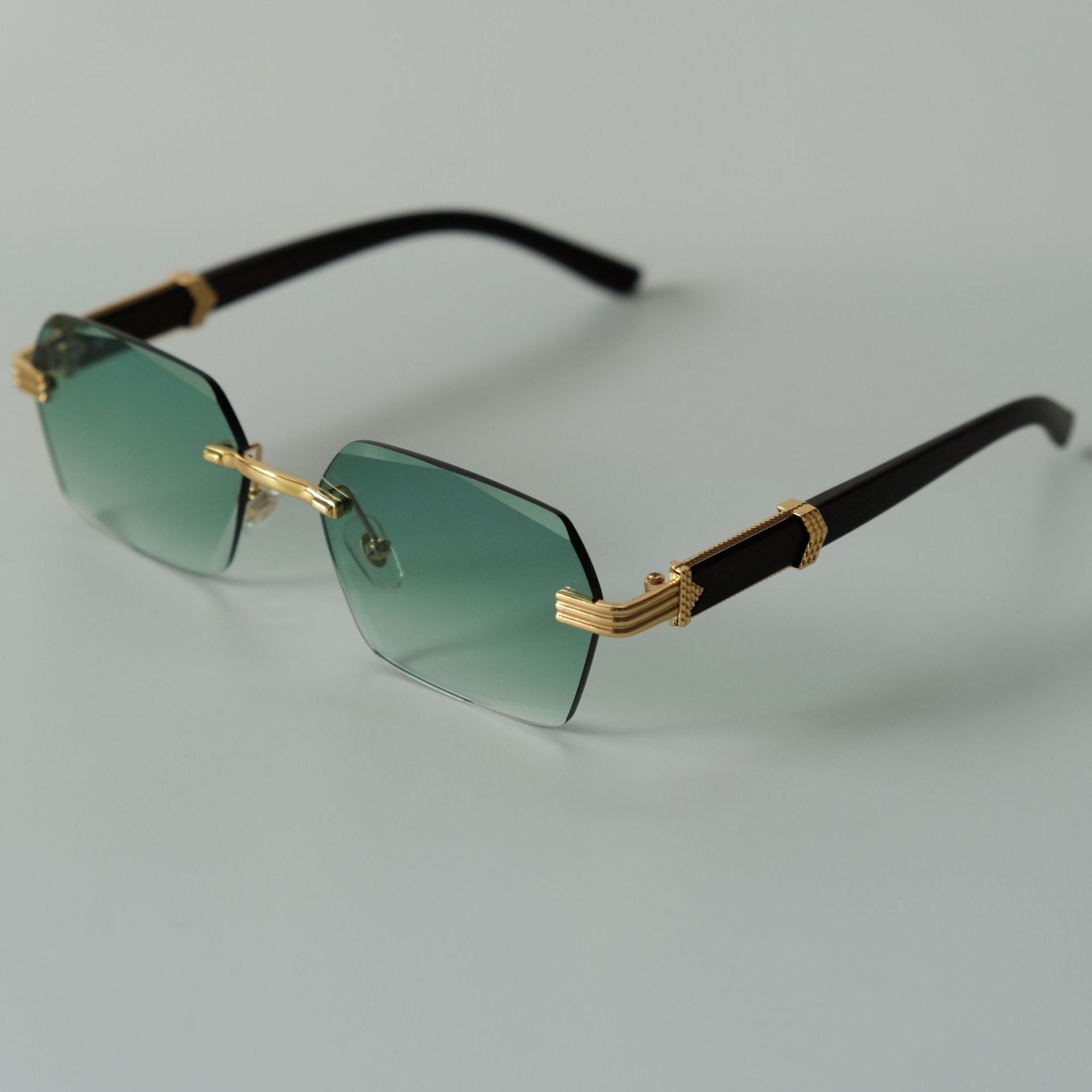 MARO Naia: Gafas Cuadradas Sin Montura Con Acabado Fino
