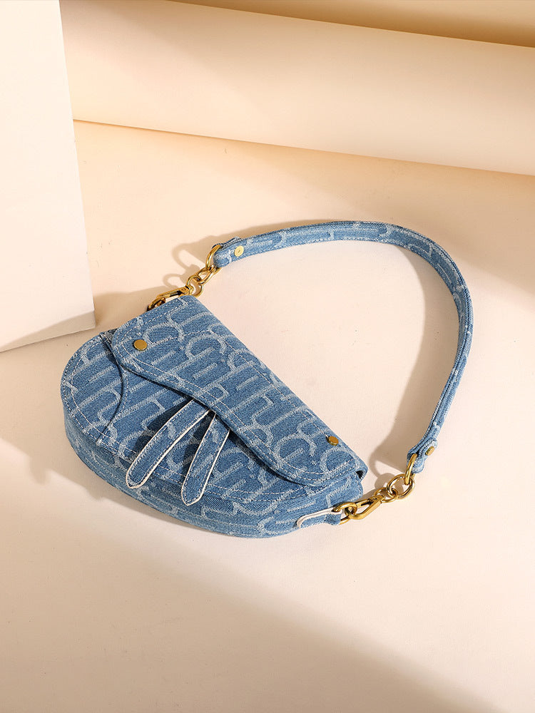 Bolso de mano denim