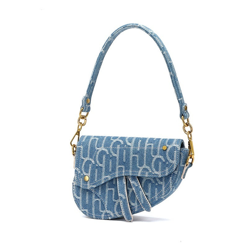 Bolso de mano denim
